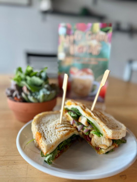 Cha and Coffee Stop - Grilled Chicken Panini