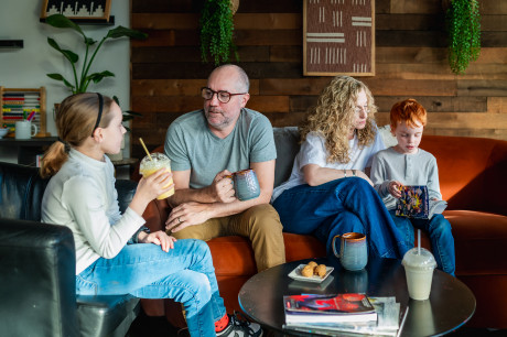 Cha and Coffee Stop - Seating Area