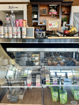 Cha and Coffee Stop - Display Case