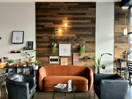 Cha and Coffee Stop - Seating Area