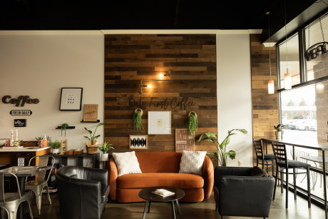 Cha and Coffee Stop - Seating Area