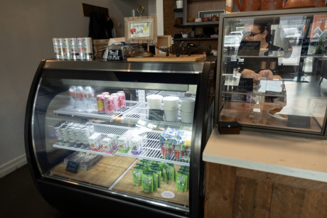 Cha and Coffee Stop - Display Case