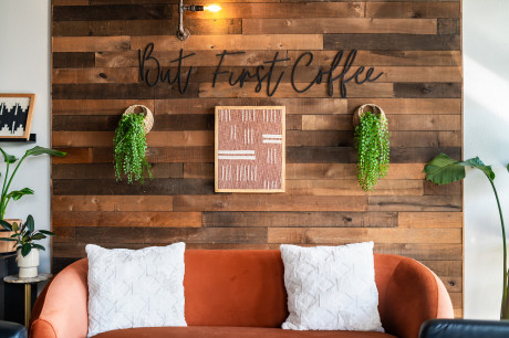 Cha and Coffee Stop - Seating Area