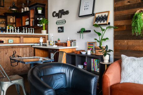 Cha and Coffee Stop - Seating Area