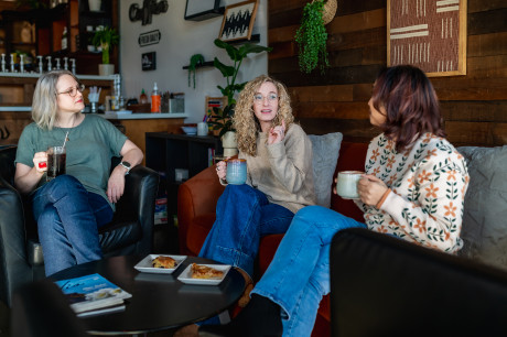 Cha and Coffee Stop - Seating Area