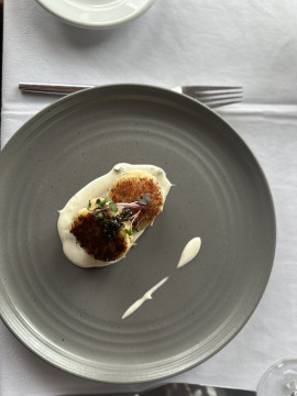 Crab Cake appetizer