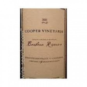 Cooper Vineyards label