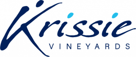 logo for krissie vineyards